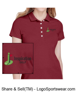 Puma Golf Ladies Fusion Polo Design Zoom